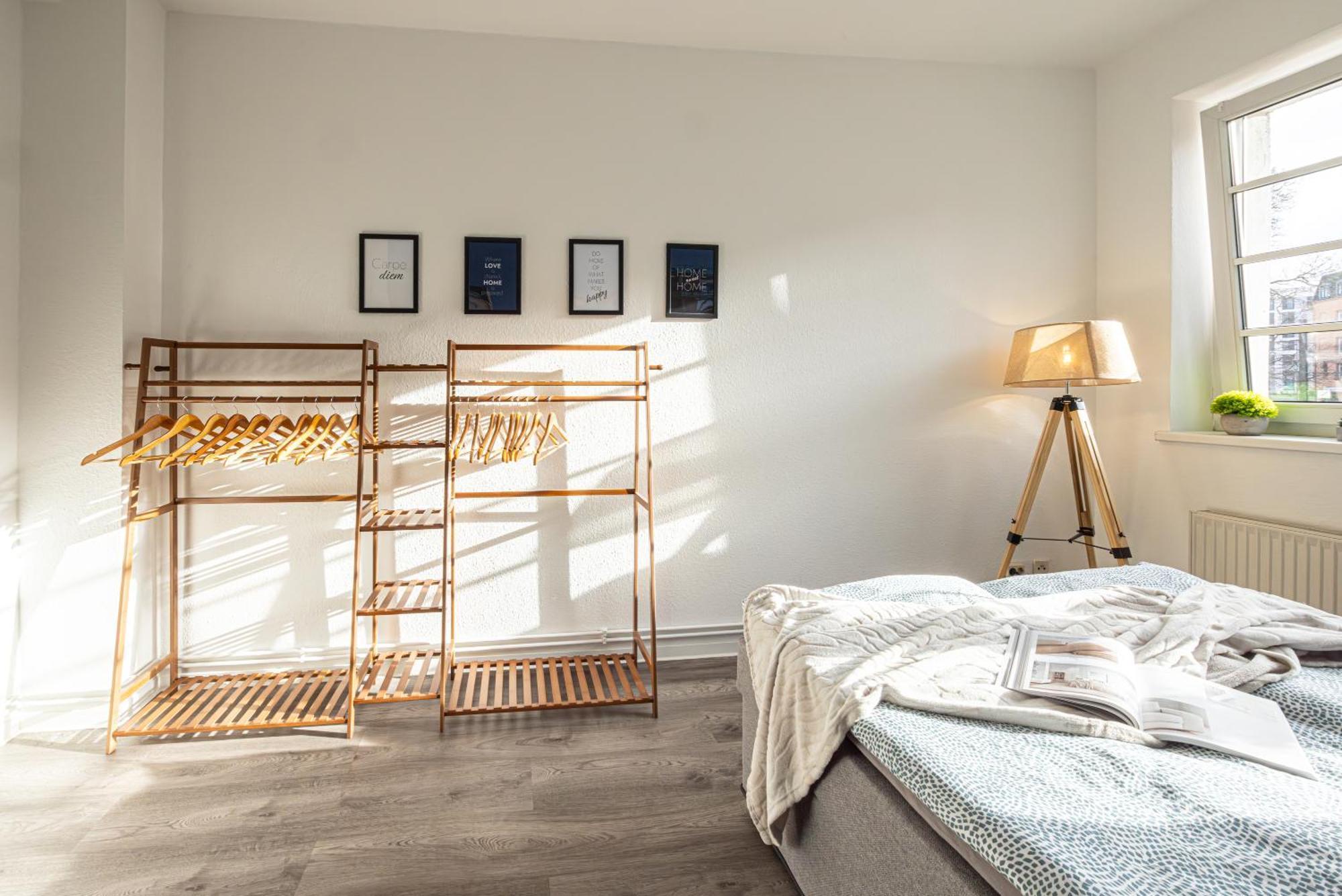 Luxus City Apartment Sauna Balkon Kueche Zentral Rostock Exterior foto