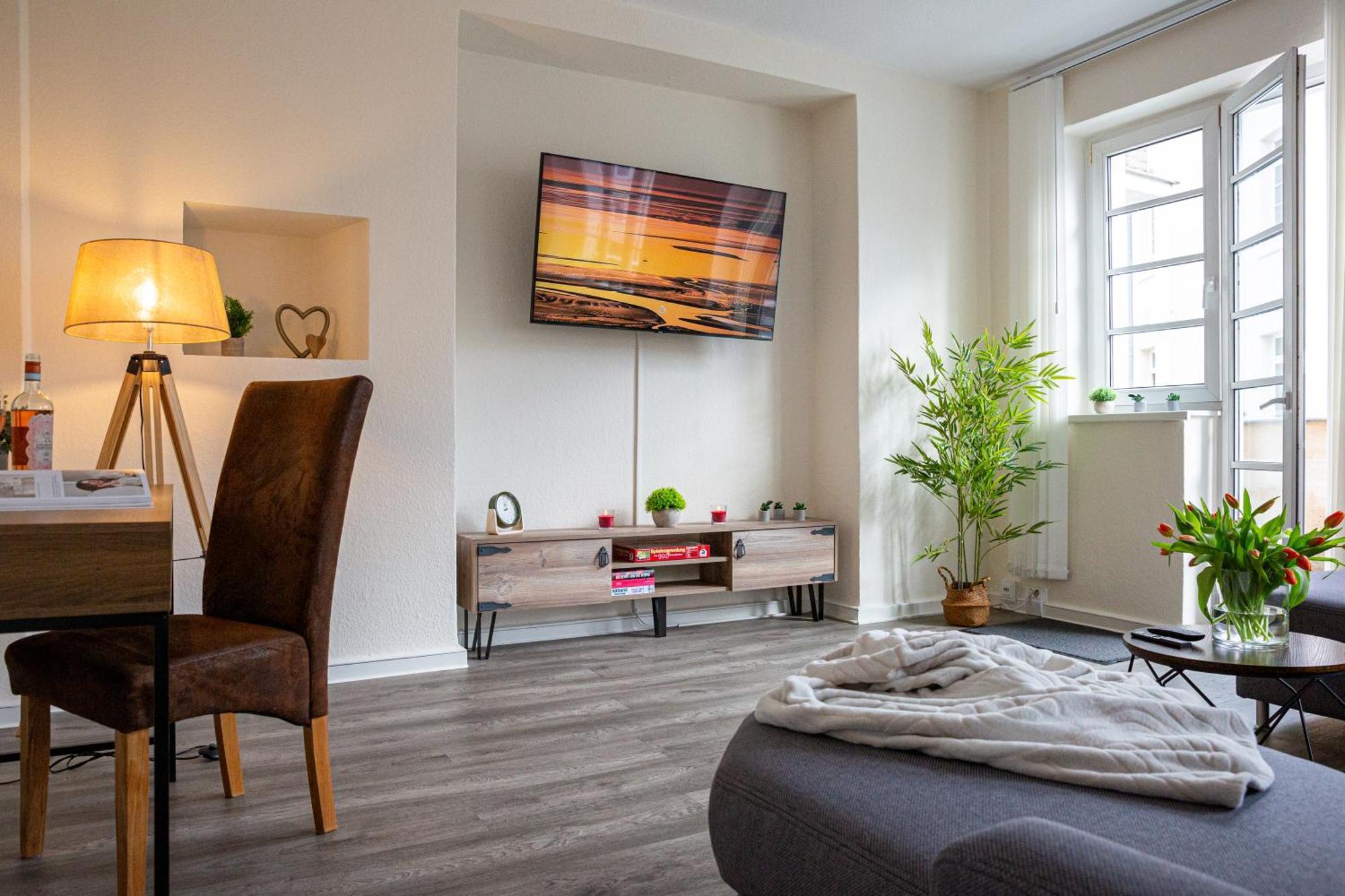 Luxus City Apartment Sauna Balkon Kueche Zentral Rostock Exterior foto