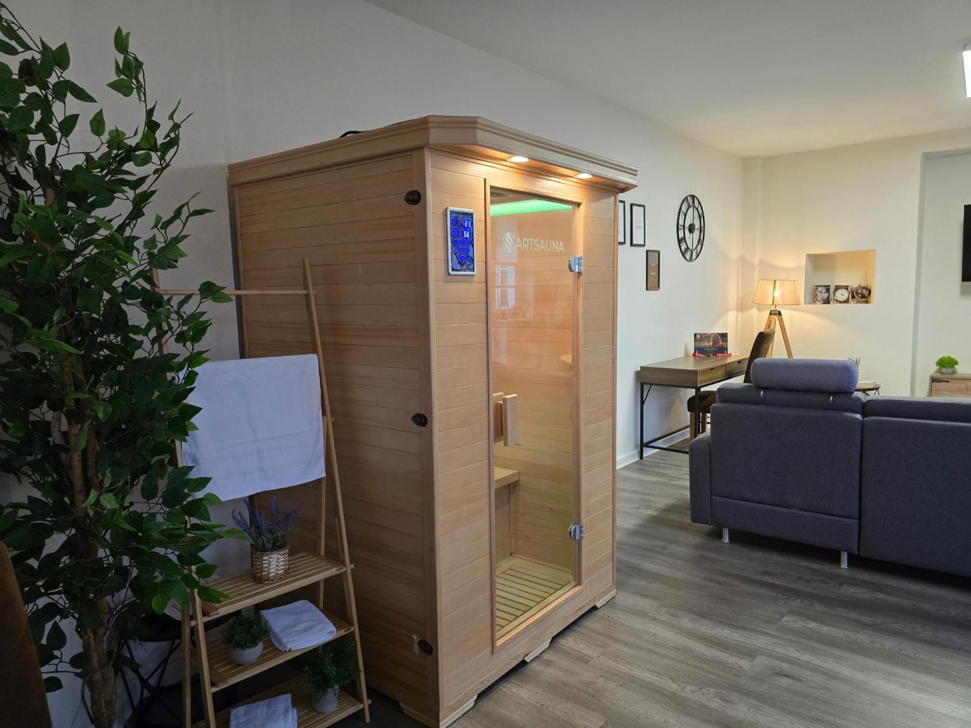 Luxus City Apartment Sauna Balkon Kueche Zentral Rostock Exterior foto